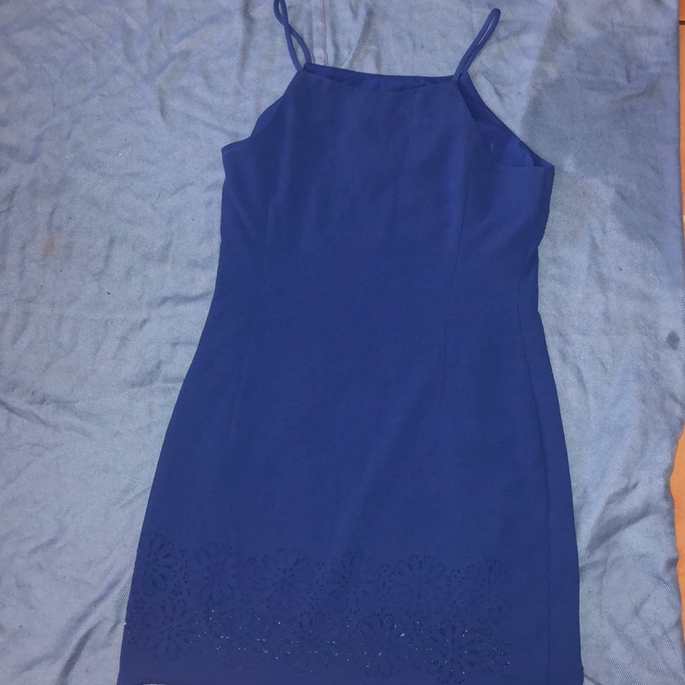 Blue dress banana-republic